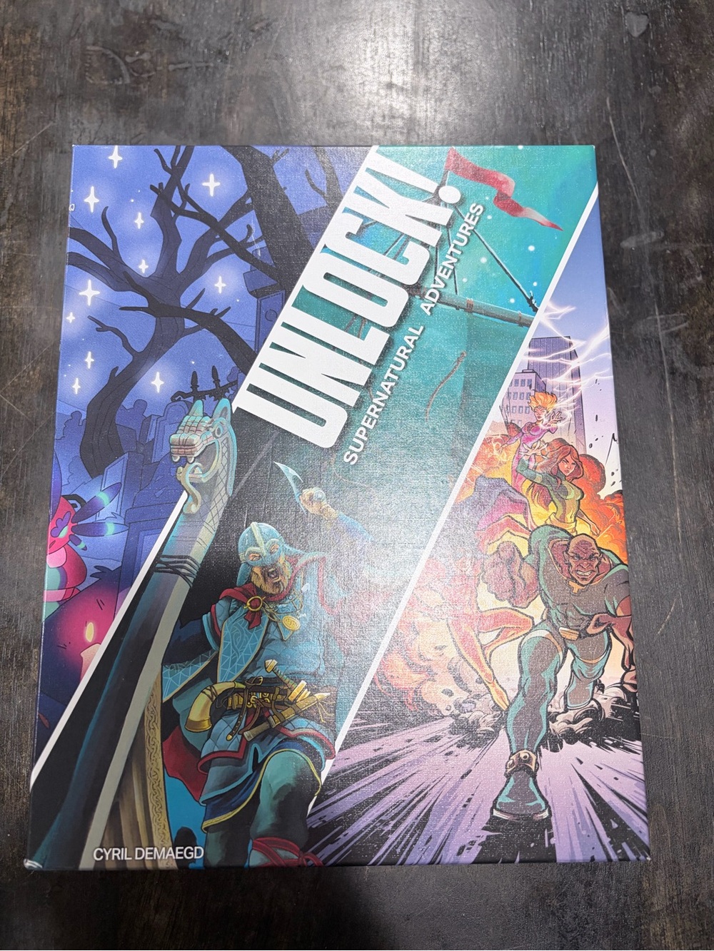Supernatural Adventures Board Game - Colorful Artwork